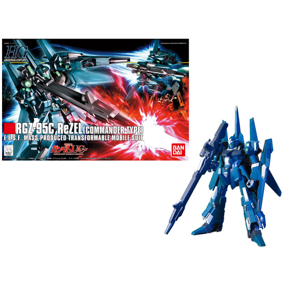 GUNDAM - 1/144 HGUC ReZEL ( Captain MS ) - Model Kit