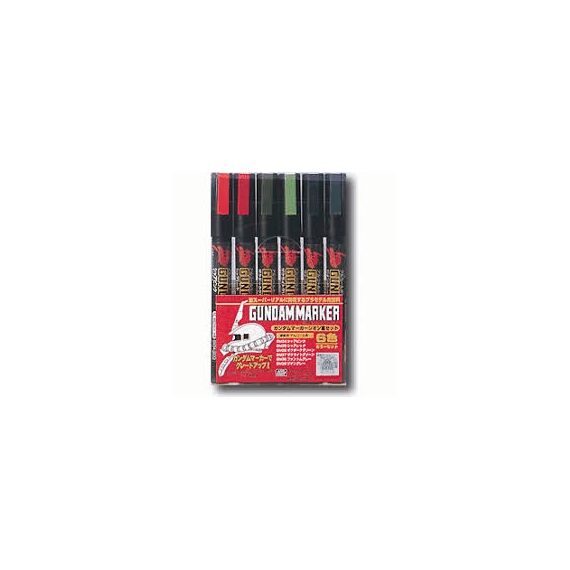 GUNDAM - Gundam Marker GMS-108 Zeon Set