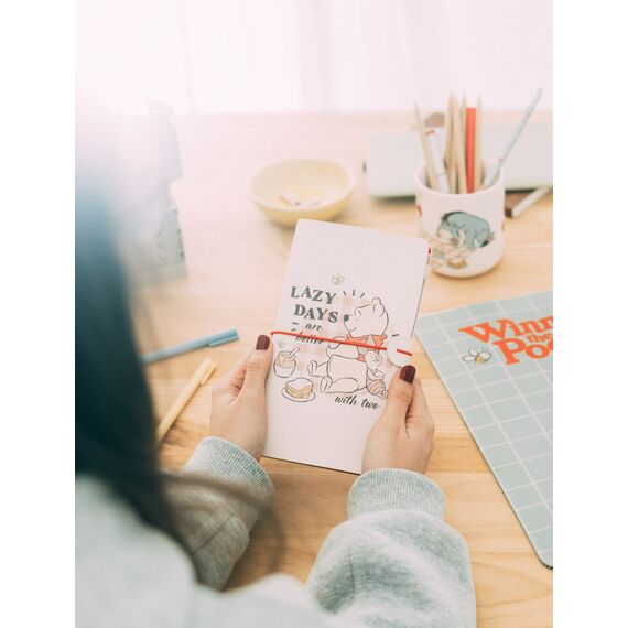 WINNIE THE POOH - Lazy Days - Travel Notebook - Size A5