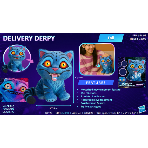 K-POP DEMON HUNTERS - Delivery Derpy - Figure 23cm
