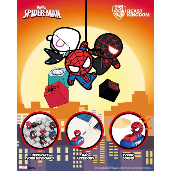 SPIDER MAN - Keycaps - Blind Box Figure 5cm