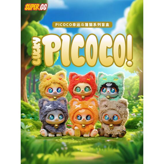 PICOCO - Lucky Kitty Cape Series BLIND BOX - 10cm