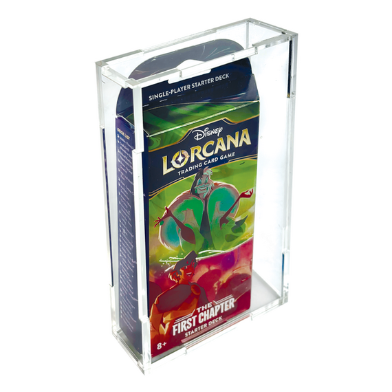 EVORETRO - Acrylic Case Starter Deck Lorcana 1pc