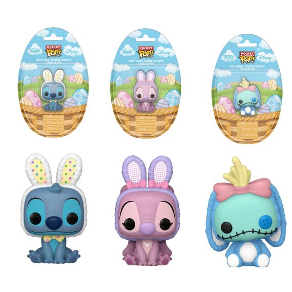 POCKET POP Singles: Easter - Lilo & Stitch 16pcs