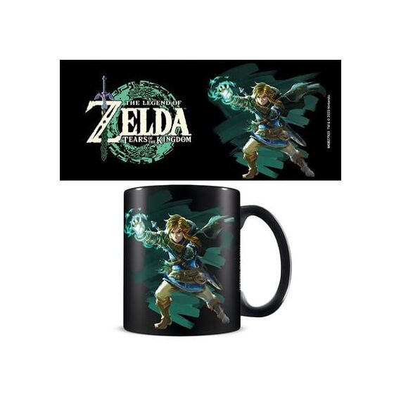 LEGEND OF ZELDA TEARS OF THE KINGDOM - Sacred Power - Black Mug 315ml