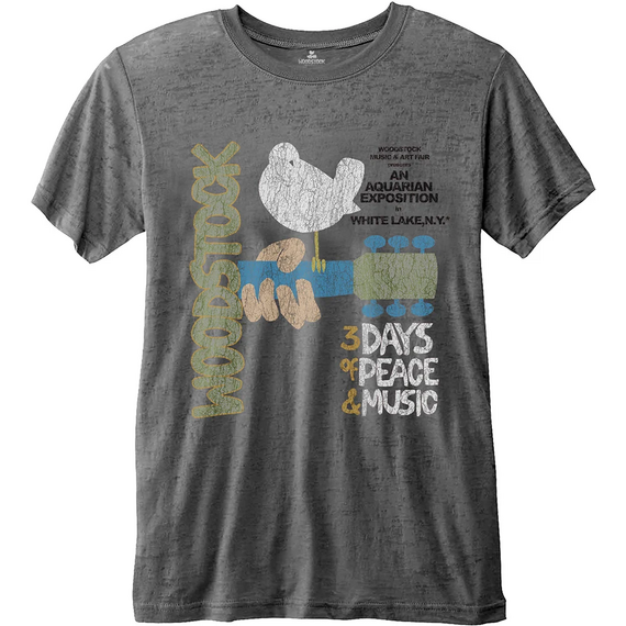 WOODSTOCK - T-Shirt RWC - Classic Vintage Poster (XXL)
