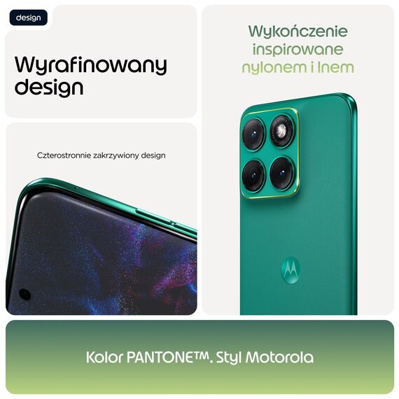Motorola Moto Edge 70 Fusion 5G 8/256 GB Sport Green (green) smartphone