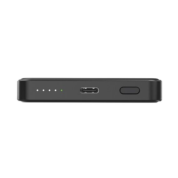 Gembird PB05-WPC15M-01 Magnetic wireless powerbank 15 W, 5000 mAh, black