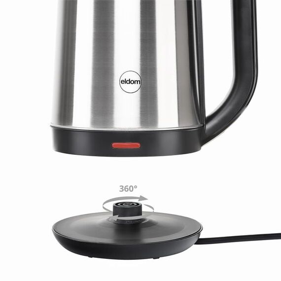 ELDOM CS30 ACERO CORDLESS KETTLE 2.0 L 2000 W Silver