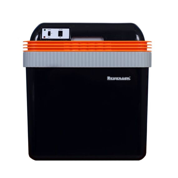 Travel refrigerator Ravanson CS-24S (398 x 430 x 298 mm; 24l; black )