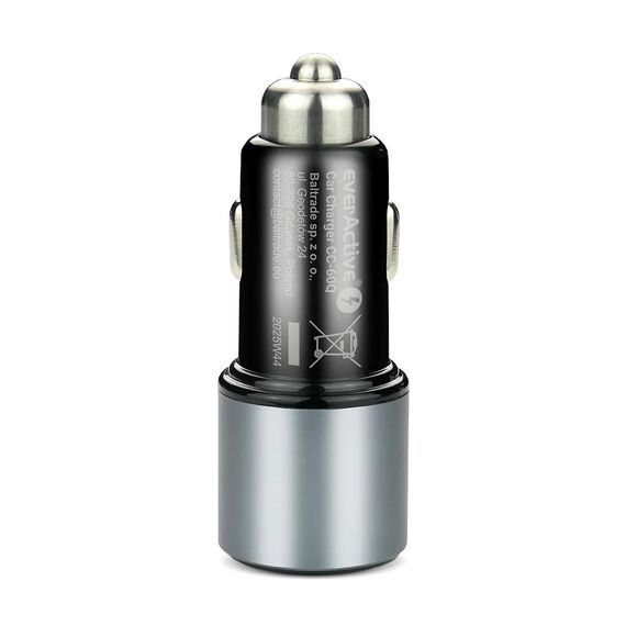 Car charger everActive CC-60Q USB QC3.0 + USB-C PD 83W