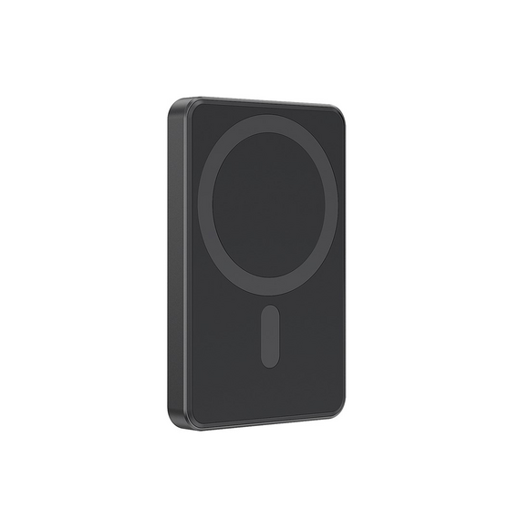 Gembird PB05-WPC15M-01 Magnetic wireless powerbank 15 W, 5000 mAh, black