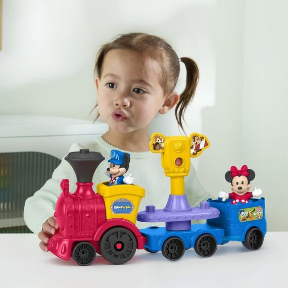 Fisher-Price - Mickey & Minnie Adventure Train (JKB04) / Toys
