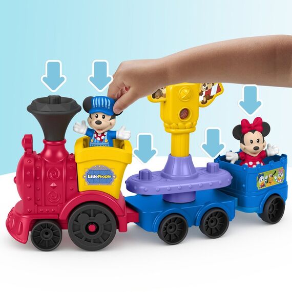 Fisher-Price - Mickey & Minnie Adventure Train (JKB04) / Toys