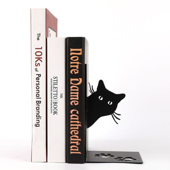 iTotal - Bookend Cat - Black (XL2102) / Baby and Children