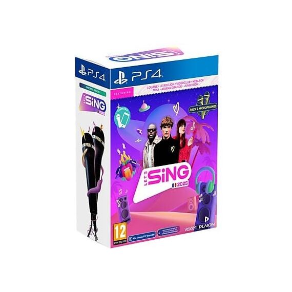 Let's Sing 2026 (2-mic) (FR/Multi in Game) (Mics compatibles PS5) / PlayStation 4