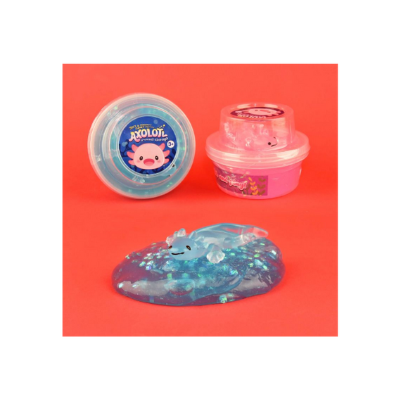 PUTTY CRYSTAL w AXOLOTL 1 psc. Assortet colors / Toys