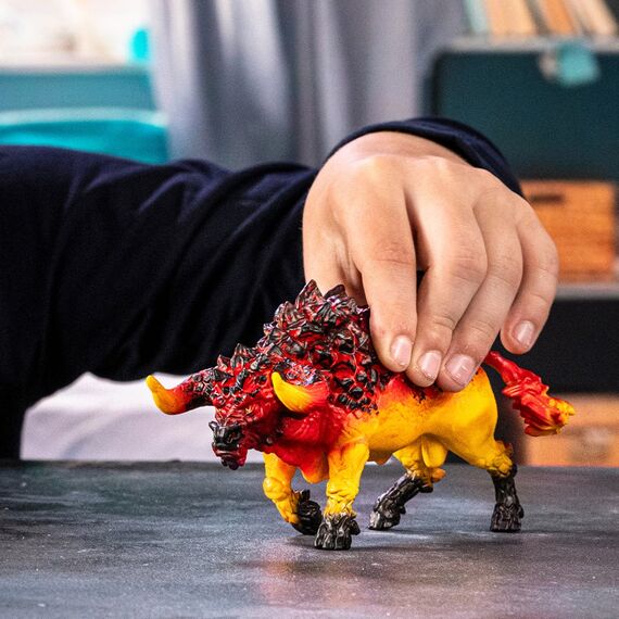 Schleich - Eldrador Creatures - Fire Bull (42493) / Toys
