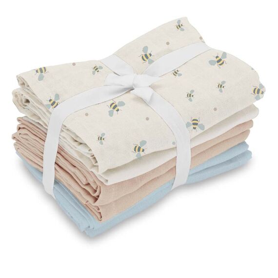 Vanilla Copenhagen - Muslins 6-pack - Milk, Beige, Rose - 70 x 70 cm / Baby and Children