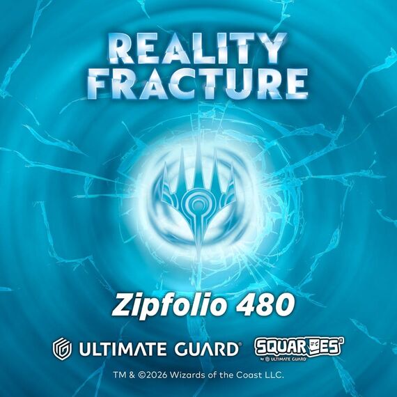 Ultimate Guard Zipfolio 480 Xenoskin Magic: The Gathering "Reality Fracture" - White Rare / Black Rare