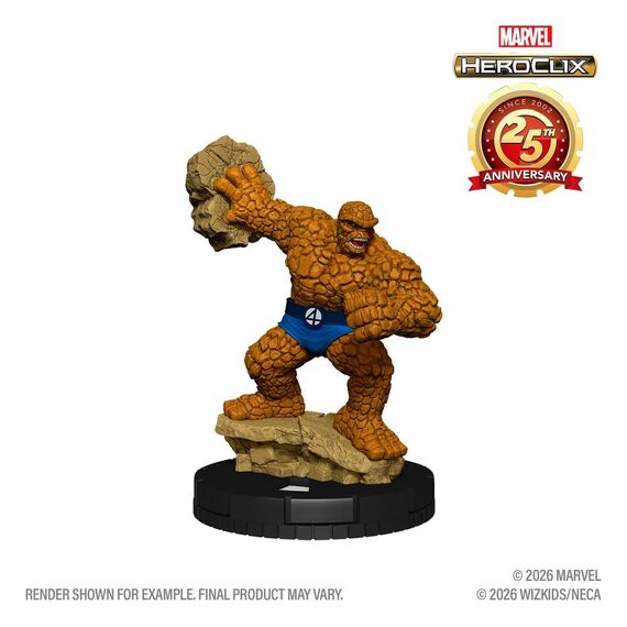 Marvel HeroClix: 25th Anniversary Starter Set Fantastic Four