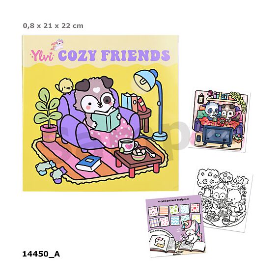 Ylvi - COZY Friends Colouring Book (0414450) / Toys