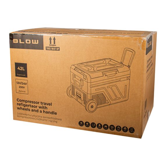 Tourist compressor car fridge 42L BLOW -20°C