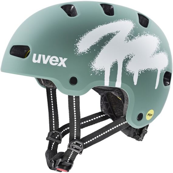 UVEX Kid 4 Style MIPS kids’ cycling helmet, green