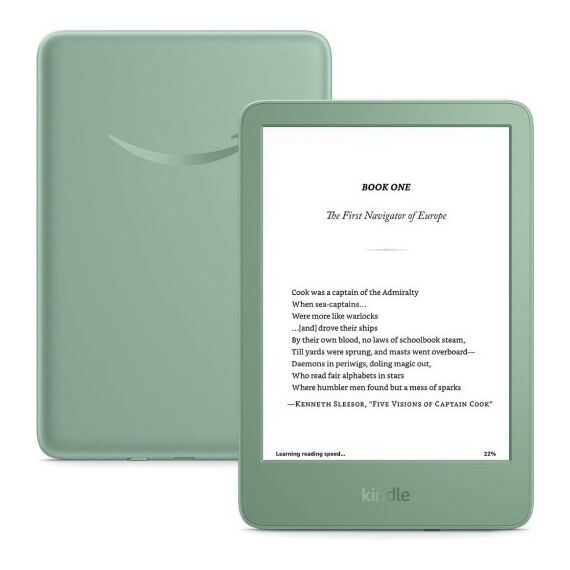 Amazon Kindle 11 E-book Reader 6" Ad-Free 16 GB Green