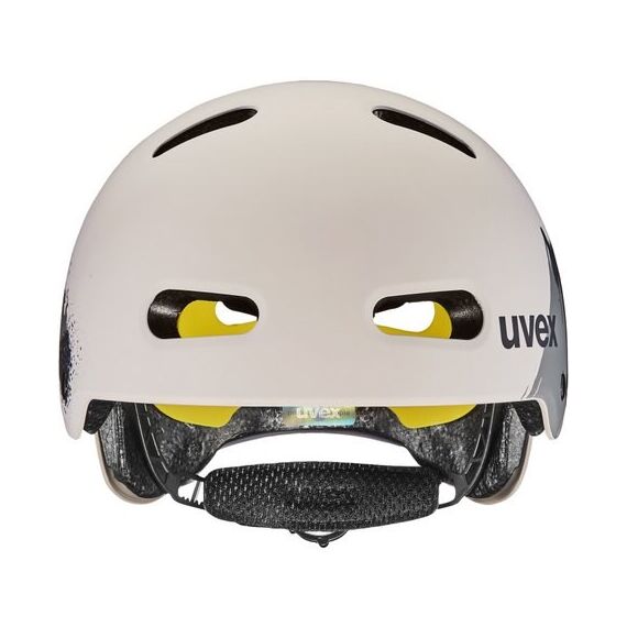 UVEX Kid 4 Style MIPS kids’ cycling helmet, dirt warm grey