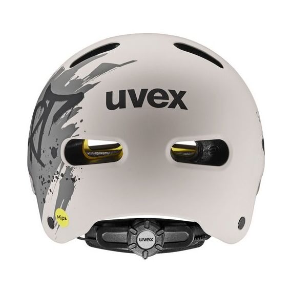 UVEX Kid 4 Style MIPS kids’ cycling helmet, dirt warm grey