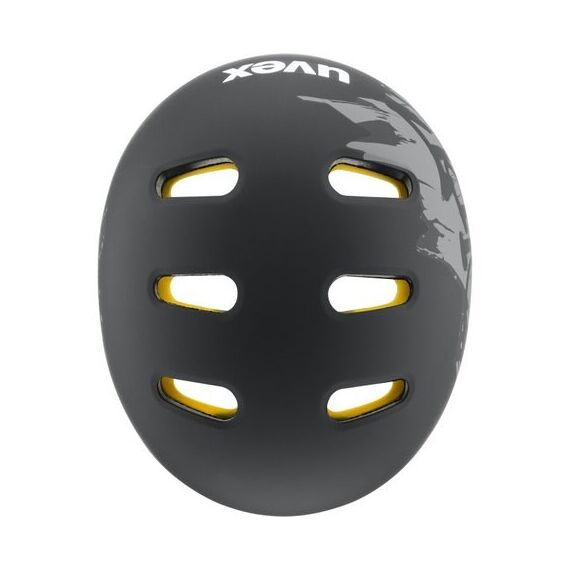 UVEX Kid 4 Style MIPS kids’ cycling helmet, dirt black matt