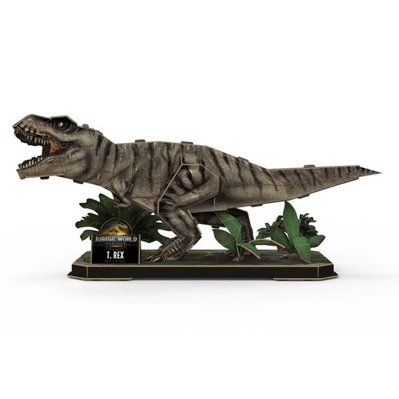 JURASSIC WORLD - T-Rex - Puzzle 3D 45pcs