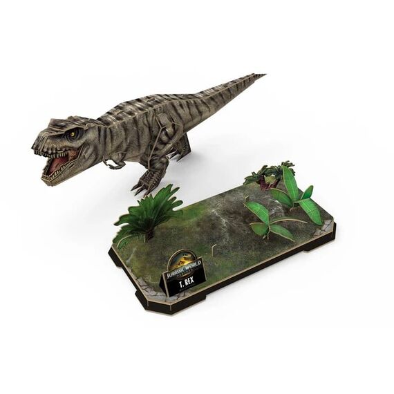 JURASSIC WORLD - T-Rex - Puzzle 3D 45pcs