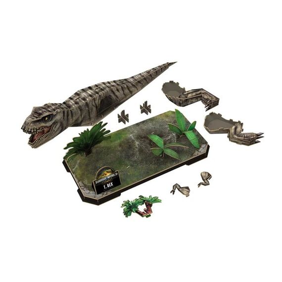 JURASSIC WORLD - T-Rex - Puzzle 3D 45pcs