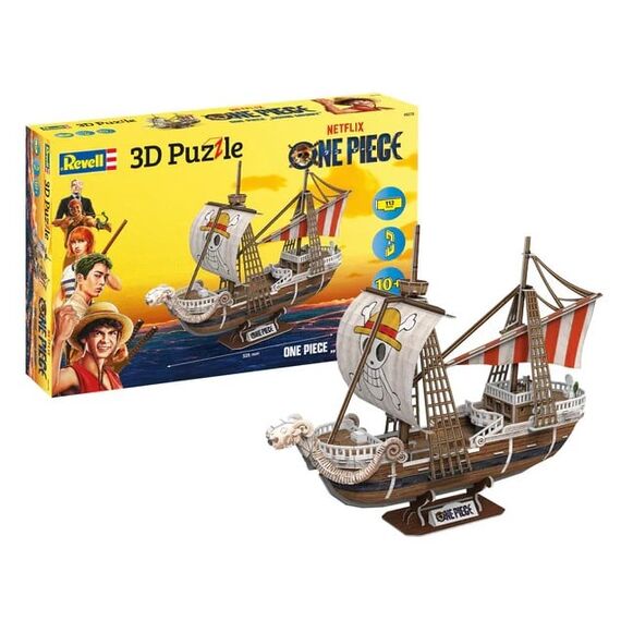 ONE PIECE NETFLIX - Going Merry - Puzzle 3D 112pcs
