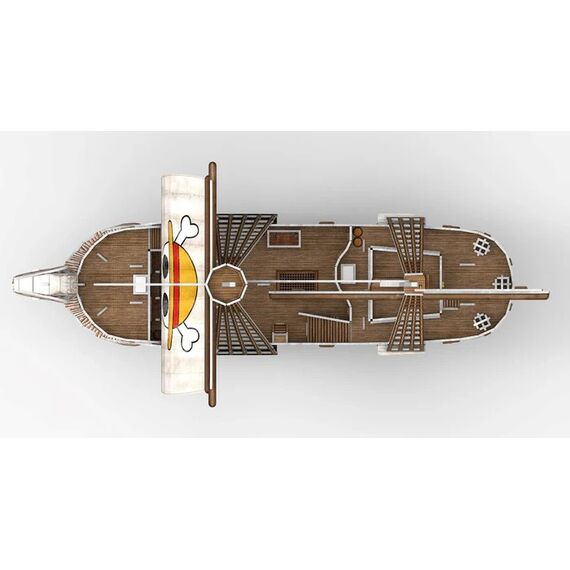 ONE PIECE NETFLIX - Going Merry - Puzzle 3D 112pcs