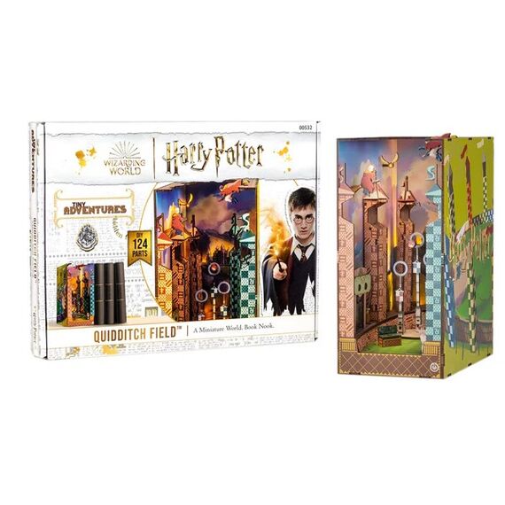 HARRY POTTER - BOOK NOOK KIT - Quiddich Field - 124pc + LED Light