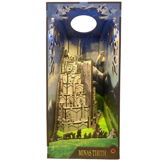 LORD OF THE RING - BOOK NOOK KIT - Minas Tirith - 134pc + LED Light