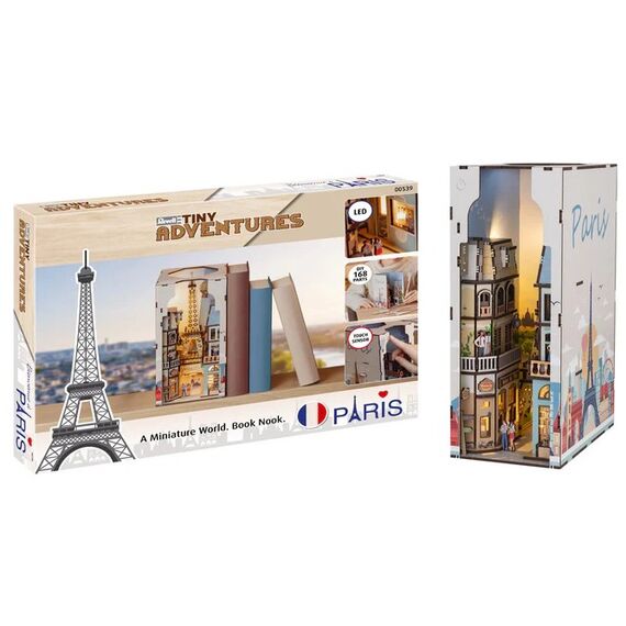 BOOK NOOK KIT - Paris - 168pc + LED Light