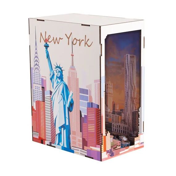 BOOK NOOK KIT - New York - 221pc + LED Light