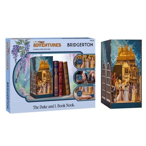 BRIDGERTON - BOOK NOOK KIT - The Duke and I - 126pc + LED Light