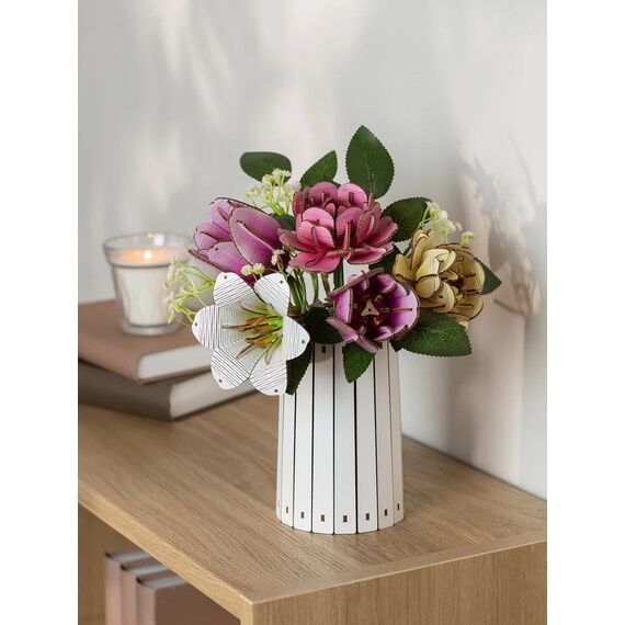 WOODEN FLOWER - Flower Garden - 181pc