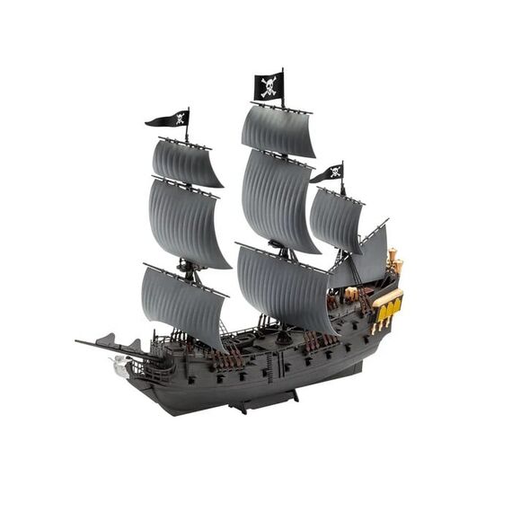 PIRATES OF THE CARIBBEAN - Black Pearl - Model Kit Click System 1/150