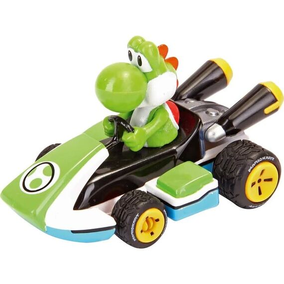 MARIO KART - Mario, Luigi, Yoshi - Multipack 3 Cars Pull Back Action