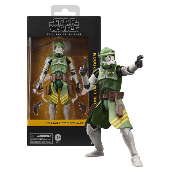 THE CLONE WARS - Clone Commander Doom - Figure Black Series 15cm