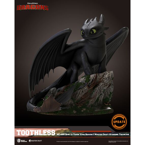 DRAGON - Toothless - Statuette Master Craft 31cm