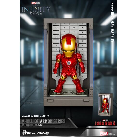 IRON MAN - Hall of Armor Series - 6 Figure set 8cm