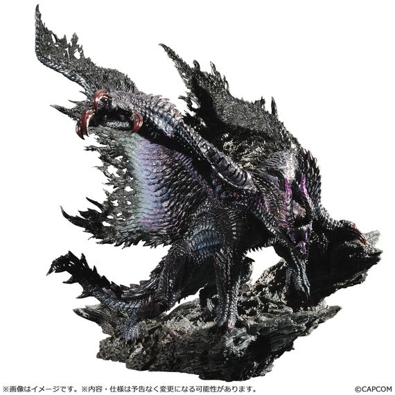 MONSTER HUNTER - Black Eclipse Wyvern Gore Magala - Statue 20.5cm