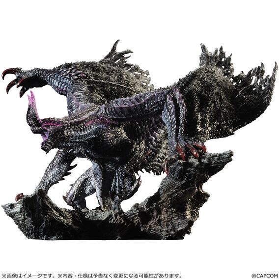 MONSTER HUNTER - Black Eclipse Wyvern Gore Magala - Statue 20.5cm